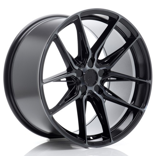 Cerchio in lega JR Wheels JR44 19x10 ET15-45 5H BLANK Black Machined w/Tinted Face