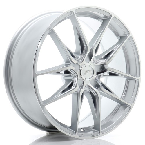 Cerchio in lega JR Wheels JR44 19x8 ET20-40 5H BLANK Silver w/ Machined Face