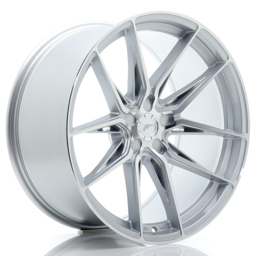 Cerchio in lega JR Wheels JR44 20x10 ET15-35 5H BLANK Silver w/ Machined Face