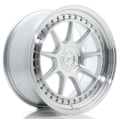 Cerchio in lega JR Wheels JR47 18x8,5 ET15-35 5H BLANK Silver Machined Face