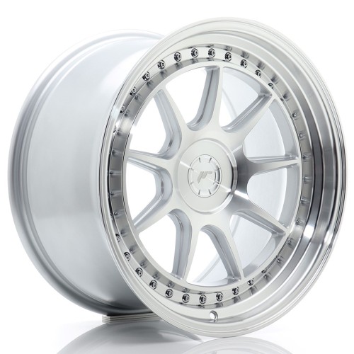 Cerchio in lega JR Wheels JR47 18x9,5 ET15-35 5H BLANK Silver Machined Face