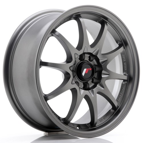 Cerchio in lega JR Wheels JR5 16x7 ET30 4x100/108 Matt Gun Metal