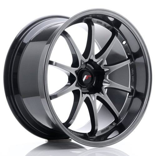 Cerchio in lega JR Wheels JR5 19x10.5 ET12 5H BLANK Hyper Black