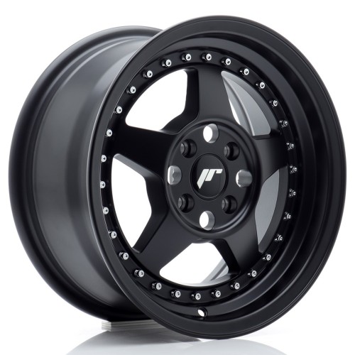 Cerchio in lega JR Wheels JR6 15x7 ET35 4x100 Matt Black