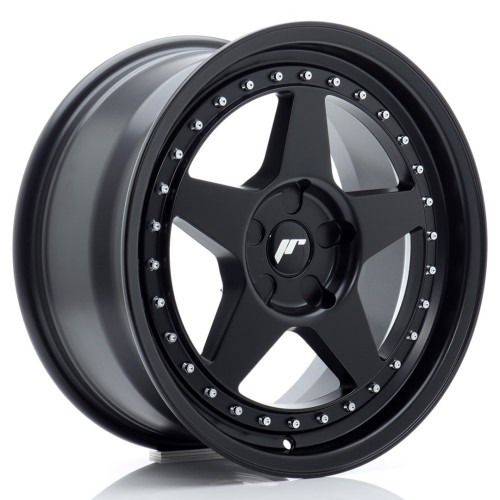 Cerchio in lega JR Wheels JR6 17x8 ET20-35 5H BLANK Matt Black