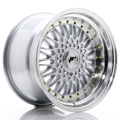 Cerchio in lega JR Wheels JR9 17x10 ET20 5x112/120 Silver w/Machined Lip