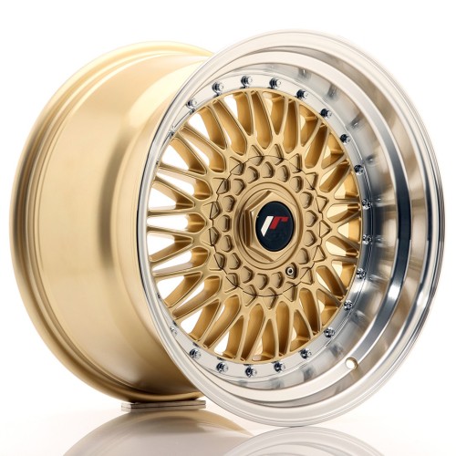 Cerchio in lega JR Wheels JR9 17x10 ET20 BLANK Gold w/Machined Lip