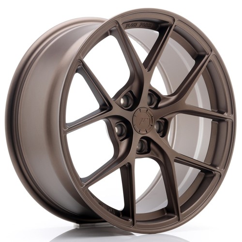 Cerchio in lega JR Wheels SL01 18x8 ET40 5x112 Matt Bronze