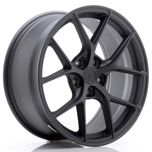 Cerchio in lega JR Wheels SL01 18x8 ET40 5x114,3 Matt Gun Metal