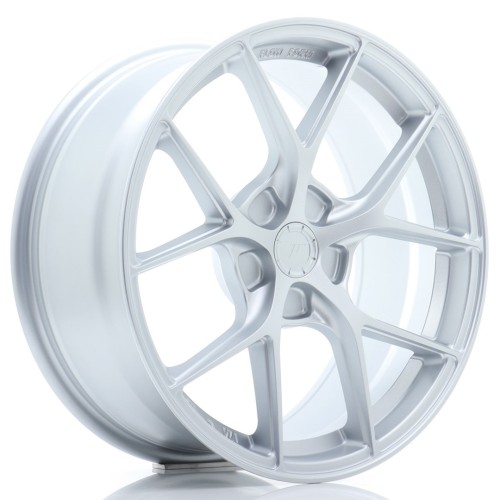 Cerchio in lega JR Wheels SL01 18x8,5 ET20-42 5H BLANK Matt Silver