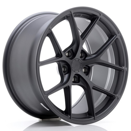 Cerchio in lega JR Wheels SL01 18x9,5 ET25 5x120 Matt Gun Metal