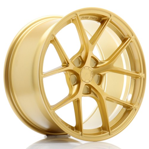 Cerchio in lega JR Wheels SL01 18x9,5 ET25-38 5H BLANK Gold