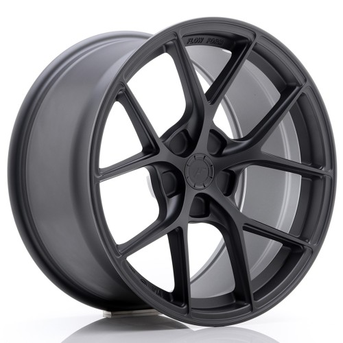 Cerchio in lega JR Wheels SL01 18x9,5 ET25-38 5H BLANK Matt Gun Metal