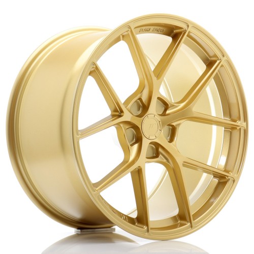 Cerchio in lega JR Wheels SL01 19x10 ET20-40 5H BLANK Gold