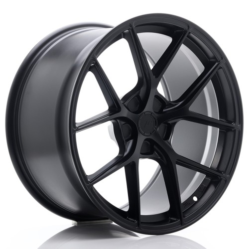 Cerchio in lega JR Wheels SL01 19x10 ET20-40 5H BLANK Matt Black