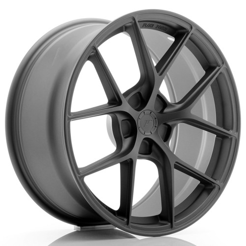 Cerchio in lega JR Wheels SL01 19x8 ET20-40 5H BLANK Matt Gun Metal