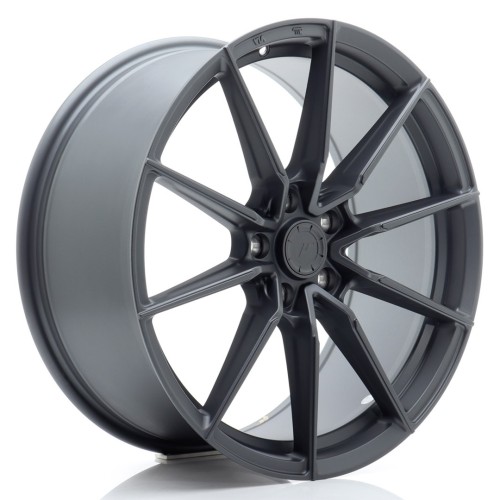 Cerchio in lega JR Wheels SL02 19x8 ET40 5x112 Matt Gun Metal