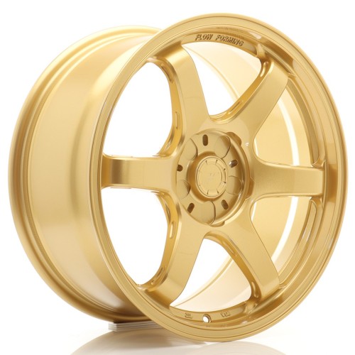 Cerchio in lega JR Wheels SL03 18x8 ET20-35 5H BLANK Gold