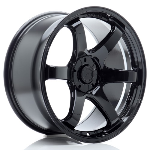 Cerchio in lega JR Wheels SL03 19x10 ET15-40 5H BLANK Gloss Black